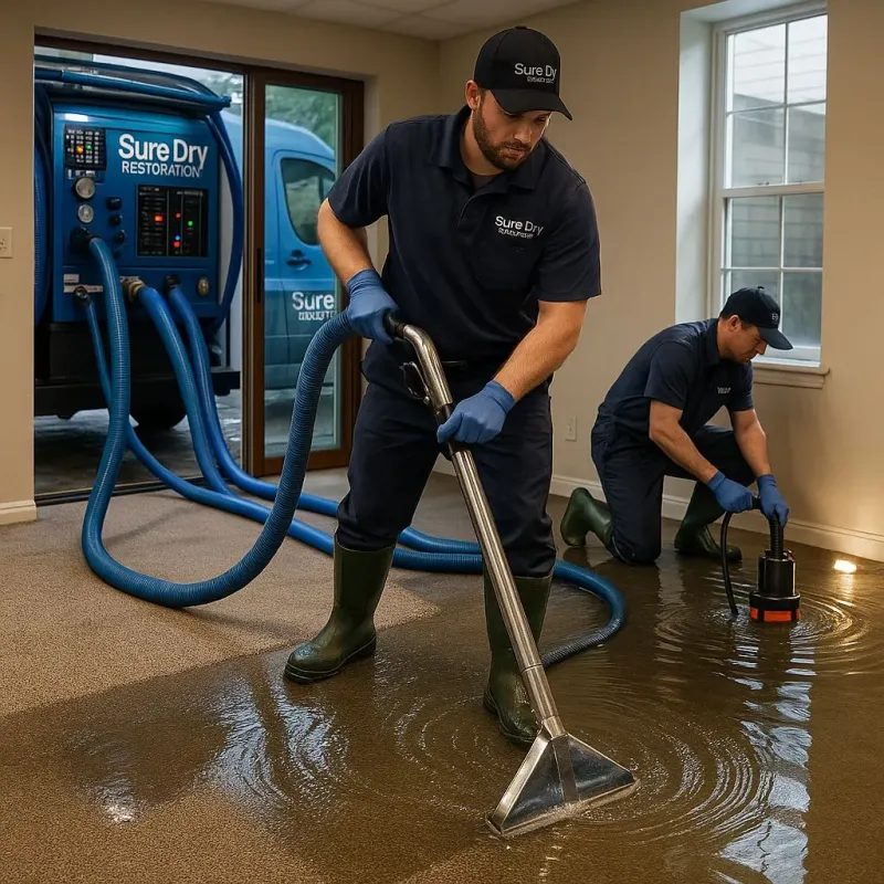 Water Extraction and Removal process in Beaverdam Lake-Salisbury Mills, NY
